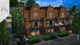 Factory One Townhouses | The Sims 4 Speed Build