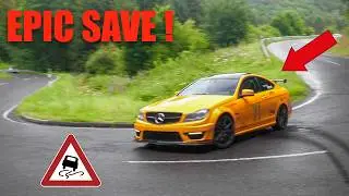 Cars Around The Nürburgring in RAIN! M3 E92 CLOSE CALL, C63 Fi FAIL, Yaris GR Drift, 650HP M3 E90