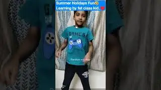 Fun Learning Tables || Day 3 Learning in summer || 7 Table