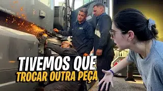 TIVEMOS QUE TROCAR UMA PEÇA DO CAMINHÃO
