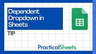 How to create 1 CONDITIONAL DROPDOWN in Google Sheets