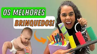 BRINQUEDOS RECICLÁVEIS SIMPLES PARA BEBÊS