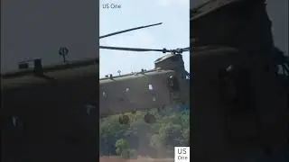 Boeing CH 43 Landing 