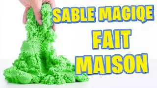 Sable magique fait maison ! Test de nouvelles recettes