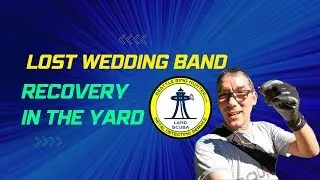 Lost Platinum Wedding Band  In The Backyard Stanwood WA