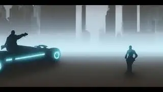 Cyberpunk City Progression to Spheres SD AI Deformer test 4