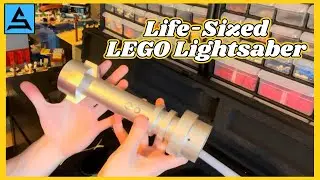 Life-Sized LEGO Lightsaber!!