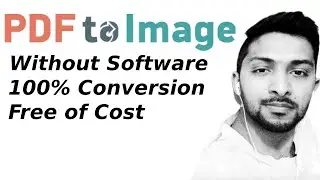 how to convert pdf file into image without software