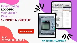 1. 1- Input 1- Output Logo PLC Programming