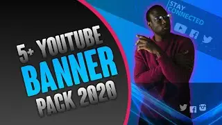 05+ Youtube Channel Banner Channel Art Templates + Without Text + No Copyright Part 1