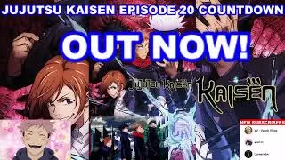 Jujustu Kaisen Episode 20 English Sub LIVE Countdown + FULL EPISODE!