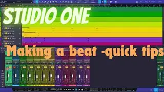 Studio One : Explaing a Beat- Quick Tips