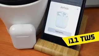 Обзор i11 TWS 5.0 - Как Подключить Оба Наушника к Телефону Android или iPhone, если Один НЕ Работает