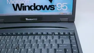 Обзор ретроноутбука Toshiba Tecra 8100
