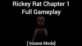Rickey Rat | Chapter 1 FULL gameplay | [ Insane Mode ]