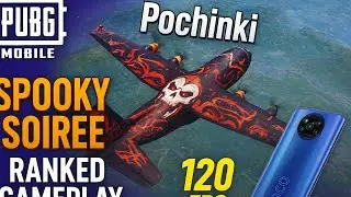 PUBG Mobile Spooky Soiree Event | New Halloween Update Ranked Gameplay | POCO X3 Pro 🔥