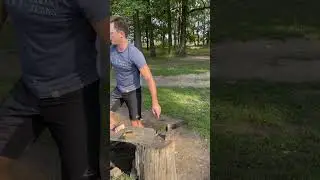 Такой топор один на миллион - рубит и режет ! Топор Гектор