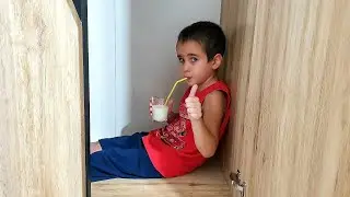 Berat Uyku Saatinde Uyumadı Dolaba Saklandı