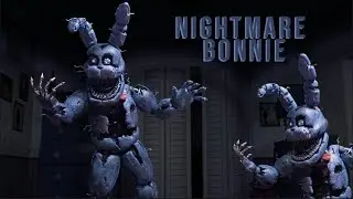 NIGHTMARE BONNIE / FNAF / CLAY /PLASTILINA