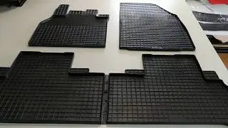 Ковры в салон для Рено Сценик 2, 3 пр-во Синтекс сетка