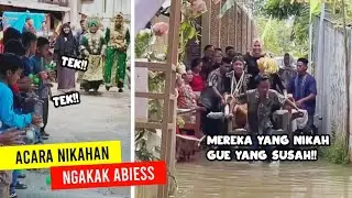 Ada Yang Main Lato-Lato, Ada Yang Naik Gerobak.. Inilah Momen Pernikahan Paling Bikin Ngakak!! #11