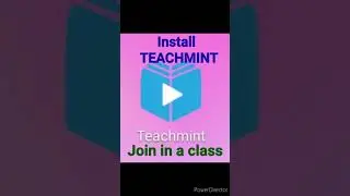 Install teachmint App,create account & join online class -SRKV 👍