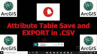 ArcGIS Attribute table EXPORT in CSV