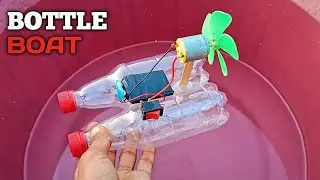 How To Make Bottle Motor Boat