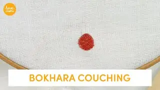 Bokhara Couching | Embroidery stitches