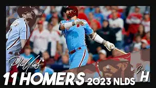 Phillies Hit 11 Home Runs Against Braves - 2023 NLDS