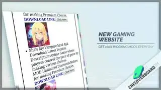 Gaming Website Out | Trailer ChelOverboard Website ➡ Action Mod, Simulation Mod, Anime Mod n More