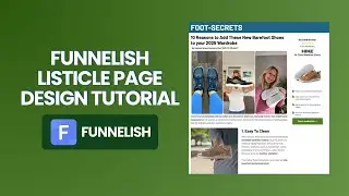 How to Clone High-Converting Funnelish Listicle Page | Funnelish Template
