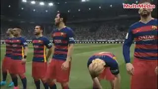PES 2016 REAL MADRİD-BARCELONA MAÇI..