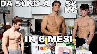 I'M TRYING THE DIET THAT TRANSFORMED THE YOUNG AND STRONG MATTIA! +8KG OF MUSCLE MASS IN 6 MONTHS!