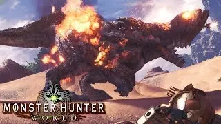 Barroth als Gegner | Monster Hunter World | BladesLP