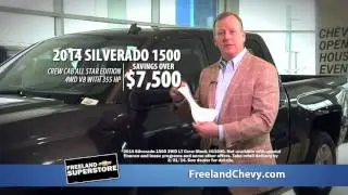 Freeland march14 Truck Month AND Supplier Pricing on all Models