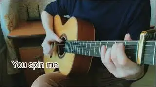 You spin me round - Dead or Alive | Karaoke | Fingerstyle