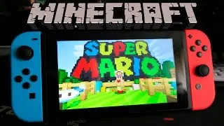 Minecraft is coming to Nintendo Switch alongside Mario!!!