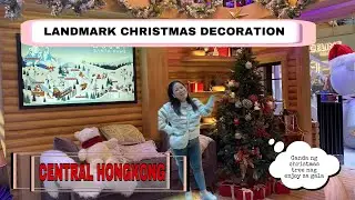 2023 CHRISTMAS DECORATIONS AT LANDMARK MALL CENTRAL HONGKONG..!