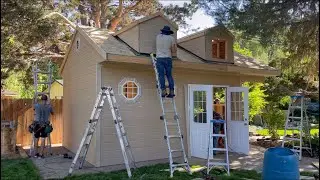 We Built A 12x16 Cottage…. large loft