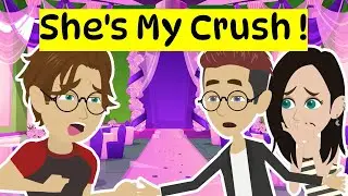 She is My Crush ! Easy English Conversation and Listening Practice