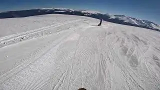 Muntele Mic snowboard 2024_februarie, CARAS SEVERIN, best ski resort in Banat region_Romania
