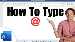 How To Type @ On Computer [ Keyboard Shortcut ]
