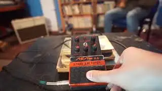 Lell DD Drive Distortion [Rare] Soviet Guitar Effect Pedal USSR 1990 TEST VIDEO