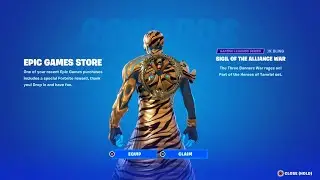 How To Unlock A FREE Fortnite Back Bling THE ELDER SCROLLS ONLINE SIGIL OF THE ALLIANCE WAR Free