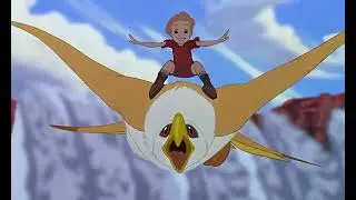 The Rescuers Down Under 1990   'Cody's Flight' scene 720p