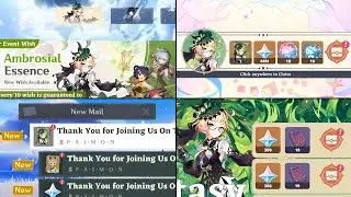 TOTAL PRIMOGEMS And REWARDS Of Version 4.8 PHASE 2!! Use This In Version 5.0 - Genshin Impact