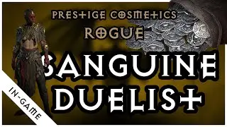 Sanguine Duelist | Diablo IV Cosmetics (Rogue) | In-Game (4K) | 2,300 Platinum
