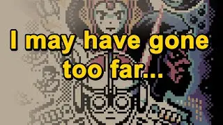 Designing an EPIC (and small) pixel art MOVIE POSTER! | Star Wars Episode I