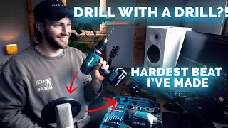 I tried making UK Drill.. with a real Drill and the result was INSANE !!